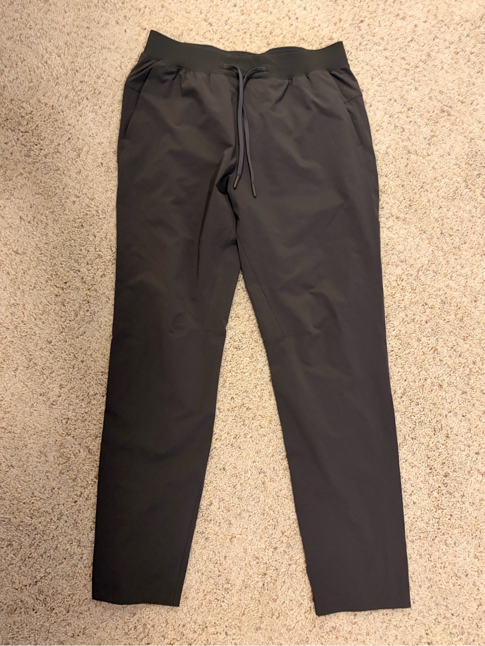 Lululemon Zeroed In Slim Fit Pants - Dark Green